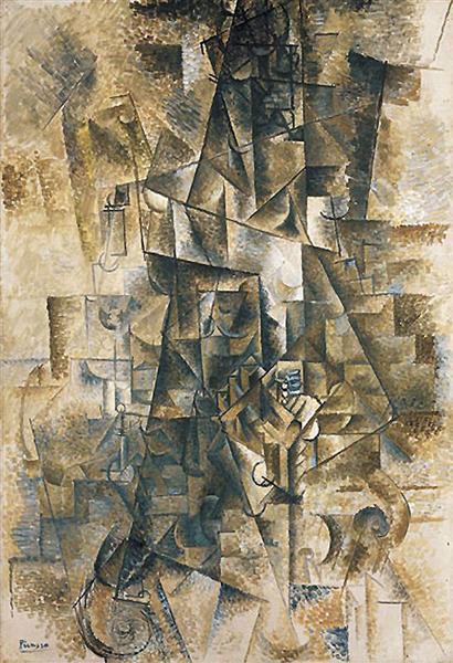 Pablo Picasso The Piano Accordionist Piano L'Accordeoniste